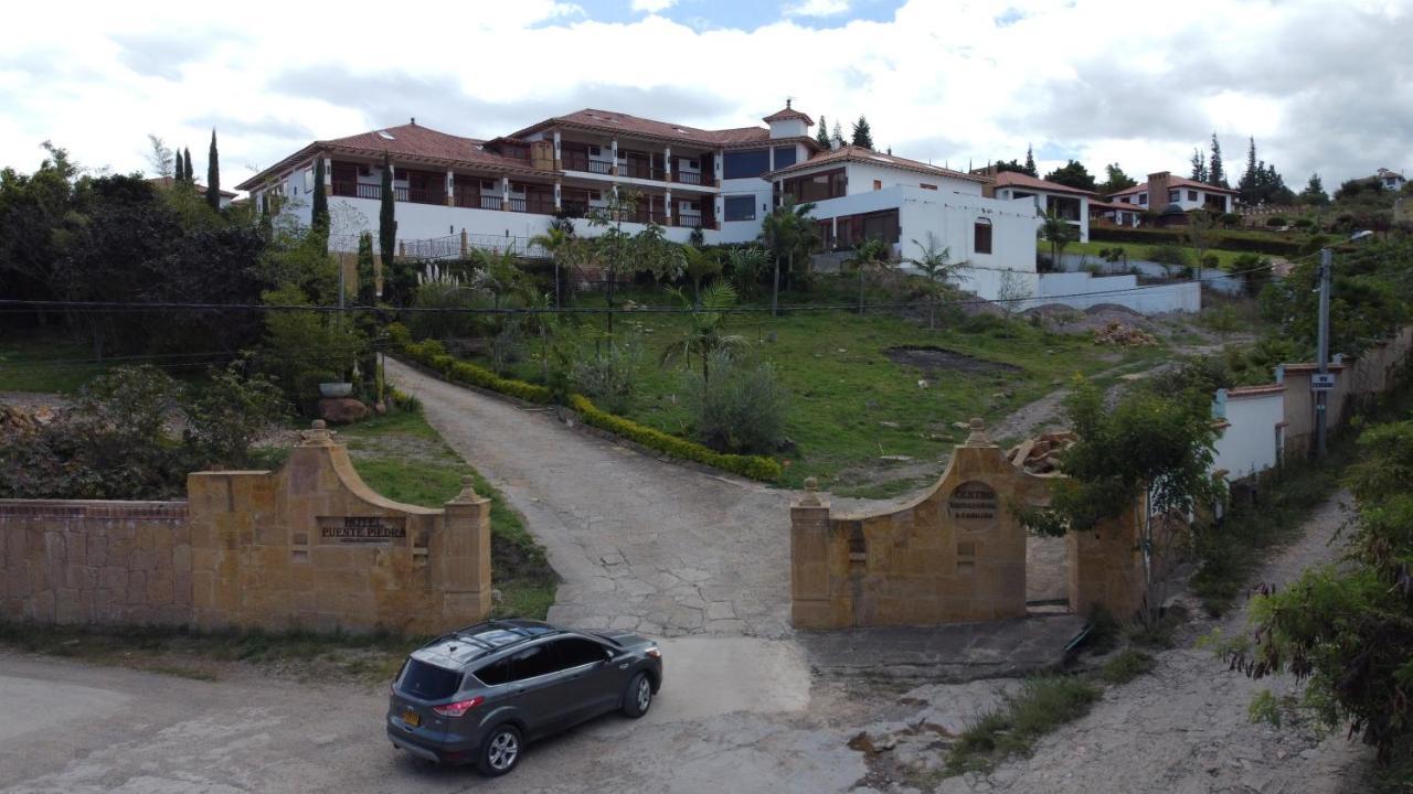 Hotel Puente Piedra Villa de Leyva Bagian luar foto