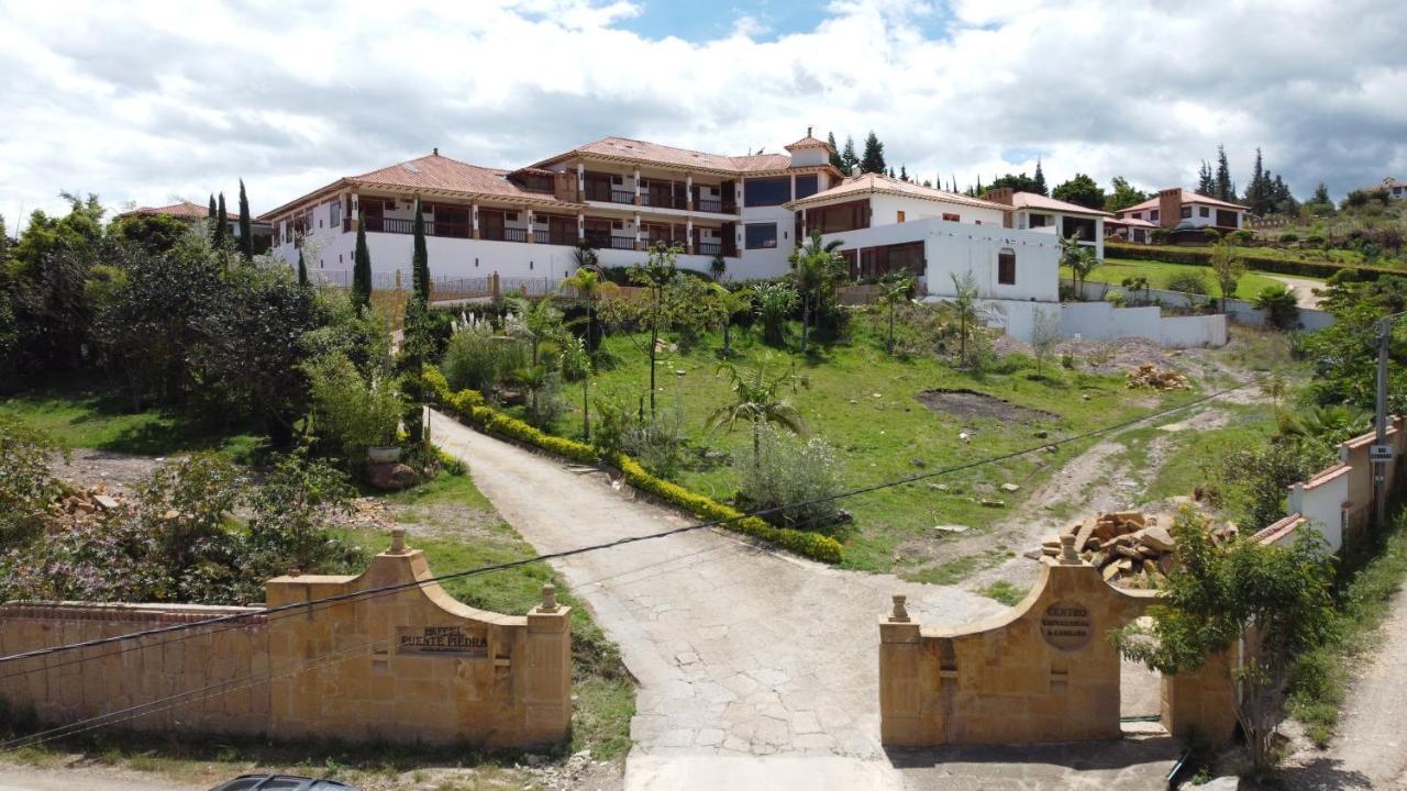 Hotel Puente Piedra Villa de Leyva Bagian luar foto
