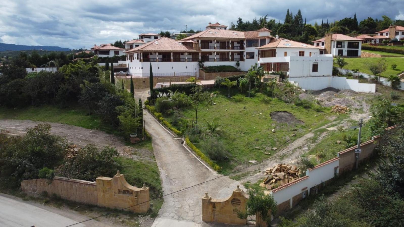 Hotel Puente Piedra Villa de Leyva Bagian luar foto