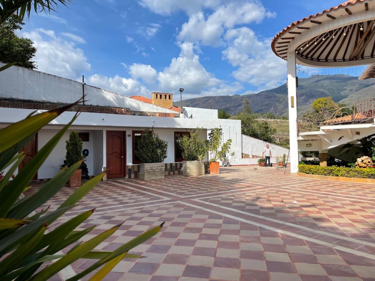 Hotel Puente Piedra Villa de Leyva Bagian luar foto